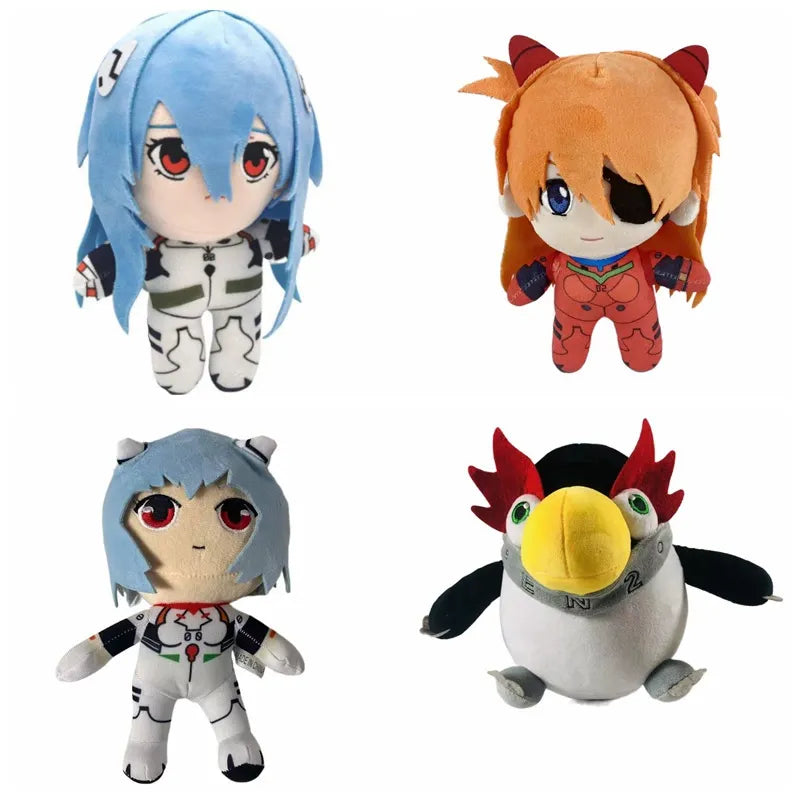 Neon Genesis Evangelion Chibi Plushies (20 cm)