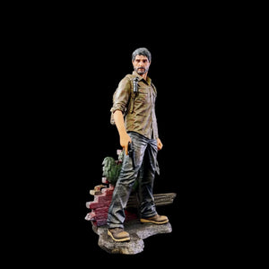 The Last of Us Joel and Ellie Post-Apocalyptic Figures