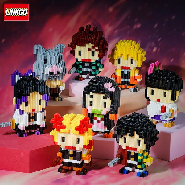 LinkGo Demon Slayer Micro Building Blocks