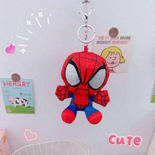 Spider Verse Hero Hugs Plush Keychain