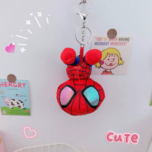 Spider Verse Hero Hugs Plush Keychain