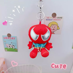 Spider Verse Hero Hugs Plush Keychain