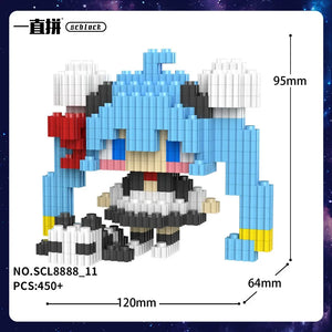 Hatsune Miku Digital Diva SCL8888 3D Chibi Blocks