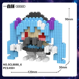 Hatsune Miku Digital Diva SCL8888 3D Chibi Blocks
