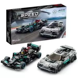 Mercedes-AMG F1 W12 & Project One Speed Champions Blocks (564 Pcs)