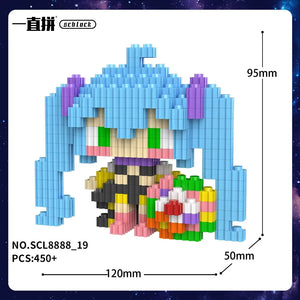 Hatsune Miku Digital Diva SCL8888 3D Chibi Blocks