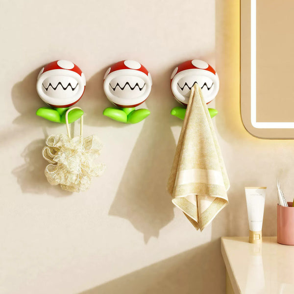 Mario Piranha Plant Towel Grabber Clip (Set of 3)