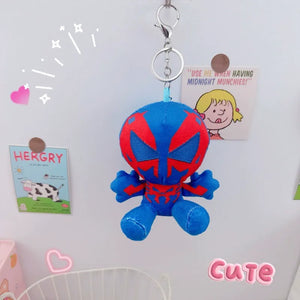 Spider Verse Hero Hugs Plush Keychain