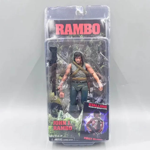 NECA Rambo Movie Figures Collection (18 cm)