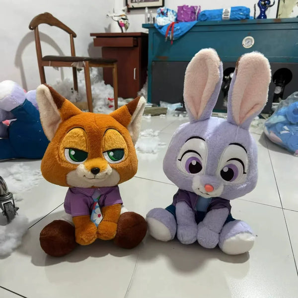 Zootopia Judy & Nick Purple Jacket Plush