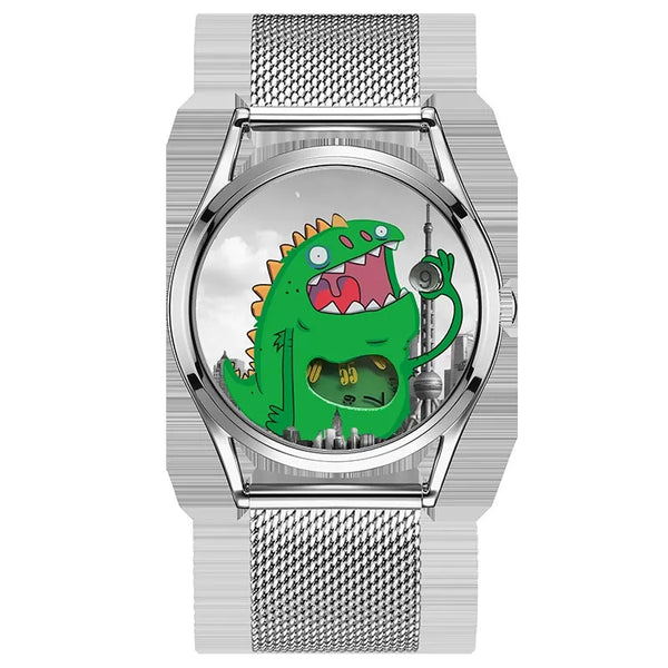 Metropolis Number Cruncher Avant-Garde Pop Art Watch