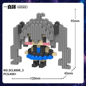 Hatsune Miku Digital Diva SCL8888 3D Chibi Blocks