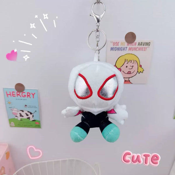 Spider Verse Hero Hugs Plush Keychain
