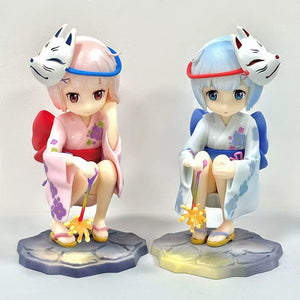 Childhood Rem & Ram Demon Village Ver. Figures (15 cm)