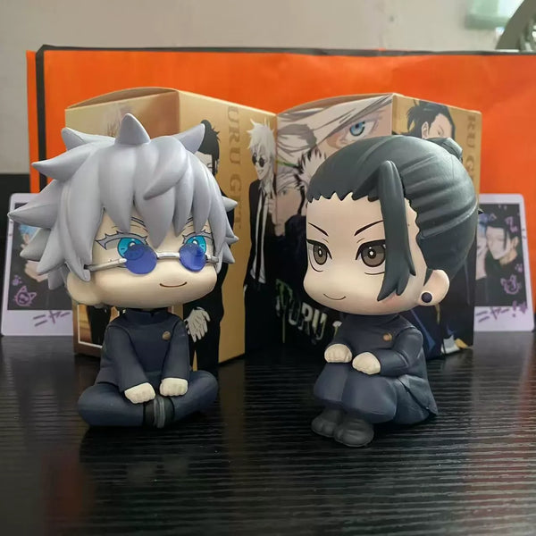 Gojo & Geto Q-Version Figurines (10 cm)