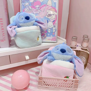 Stitch Dreamy Galaxy Plush Keychain
