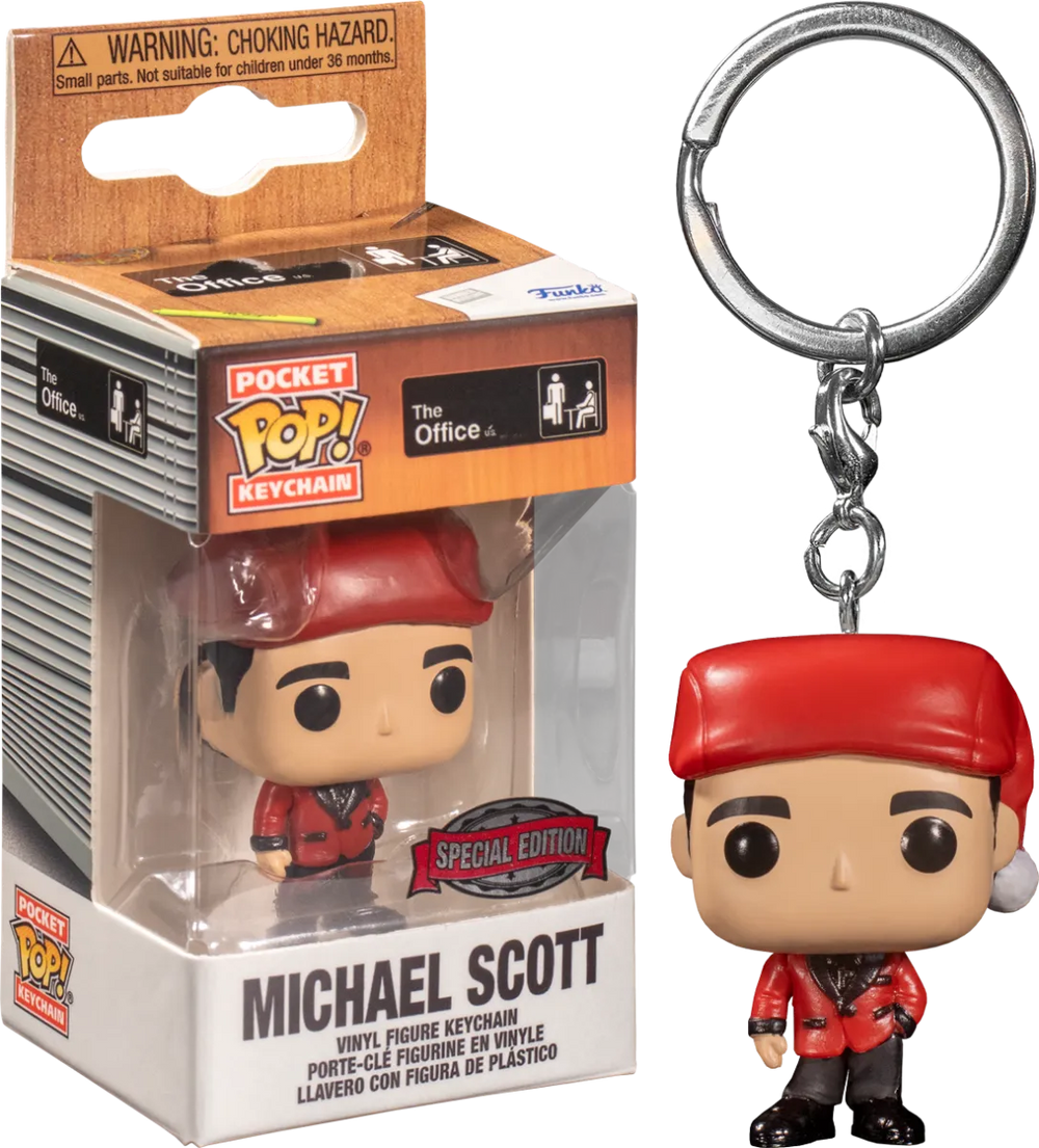 Funko Pop Michael Scott Keychain