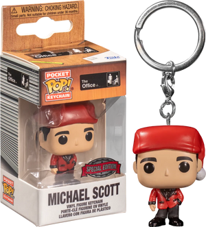 Funko Pop Michael Scott Keychain