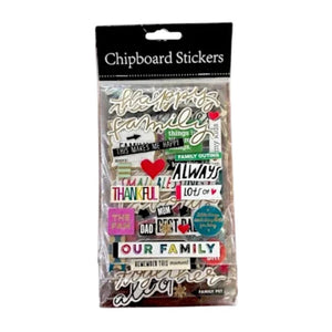 Aesthetic Chipboard Journal Stickers