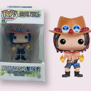 Funko Pop Portgas D. Ace Keychain