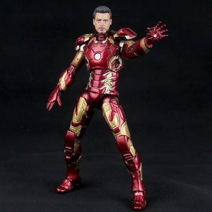MRVL Select Iron Man MK 43 Figure (18 cm)