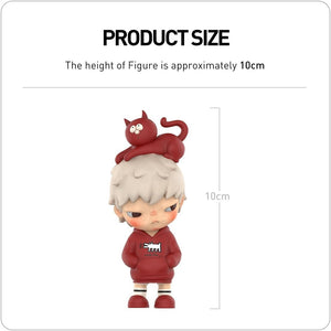 Hirono x Keith Haring Head Cat Figure (10 cm)