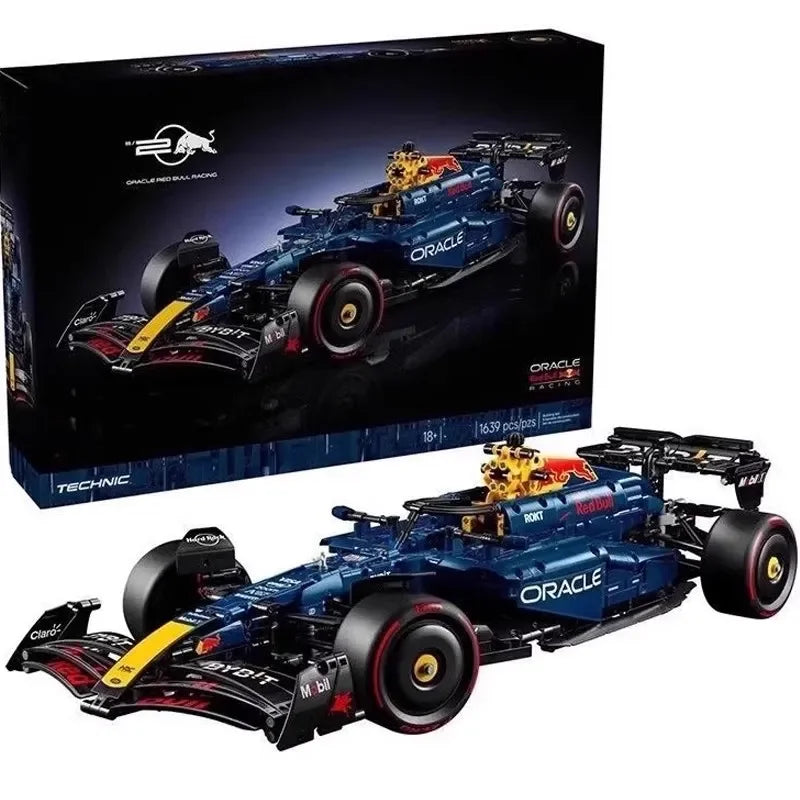 Red Bull Racing RB20 F1 Car Blocks (1639 Pcs)