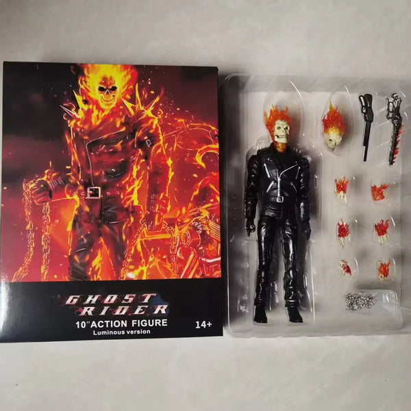 Ghostrider Ultimate Real Flame Edition Figure