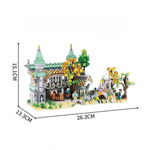LOTR Rivendell Elven Sanctuary Micro Blocks