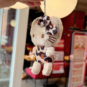 Hello Kitty Chic Leopard Keychain