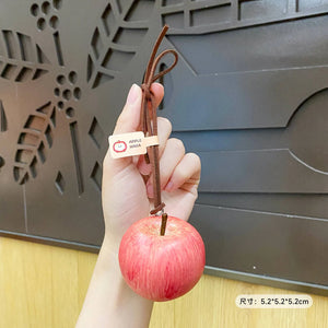 Hyper Realistic Apple Keychain