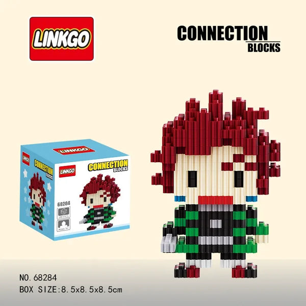 LinkGo Demon Slayer Micro Building Blocks