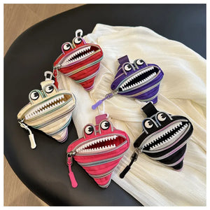Chomp Monster Zip Coin Pouch