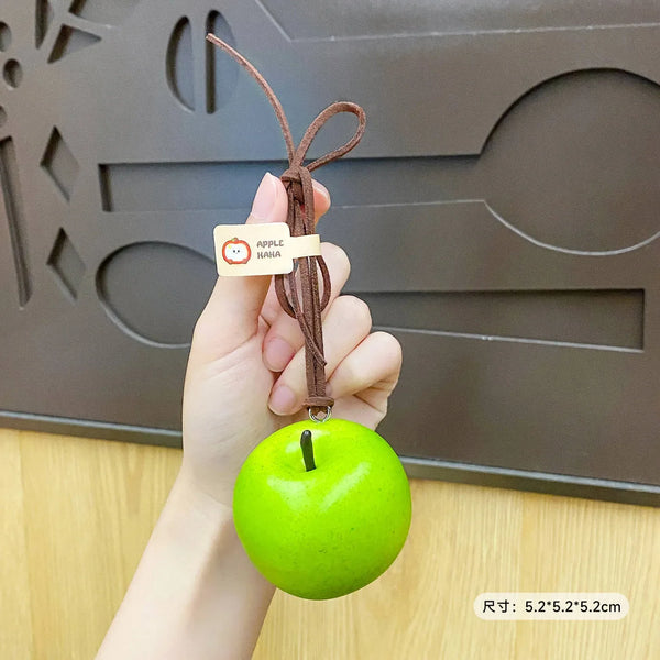 Hyper Realistic Apple Keychain