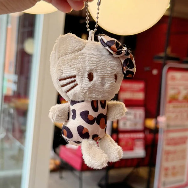 Hello Kitty Chic Leopard Keychain
