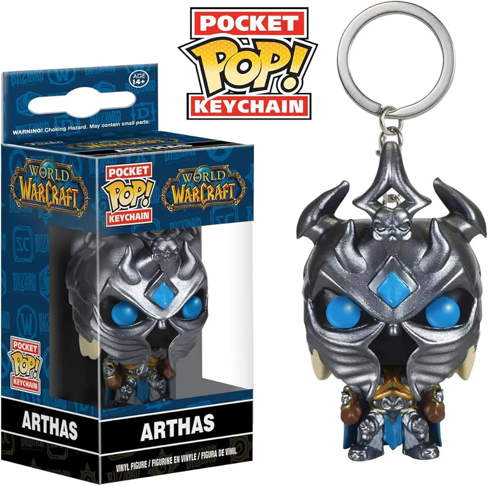 Funko POP Warcraft Arthas Keychain