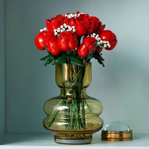 Bouquet of Roses Building Blocks (822 Pcs)