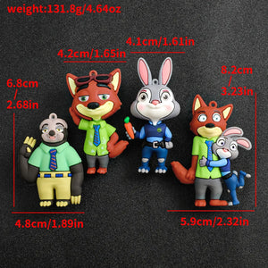 Zootopia Metropolitan Fridge Magnet