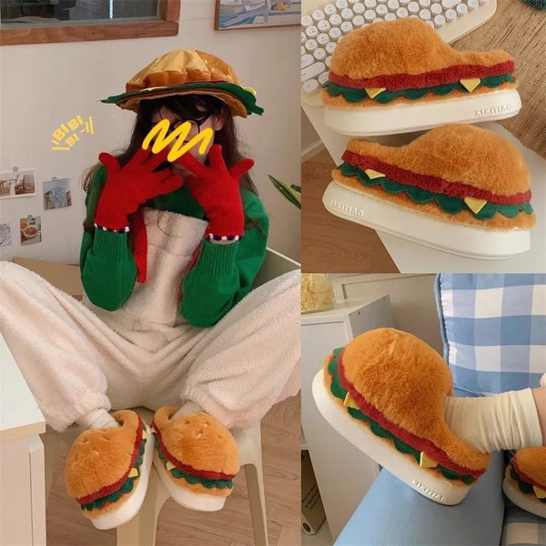 Soft Burger Indoor Sandals
