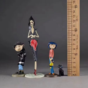 Coraline Movie Theme Figure (Set of 4)