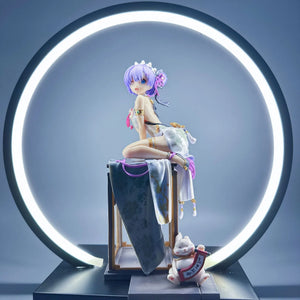 Re:Zero Emilia and Rem Graceful Qipao Figures (24 cm)