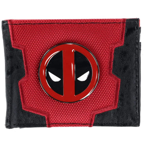 MRVL Deadpool Metal Badge Bi-Fold Wallet