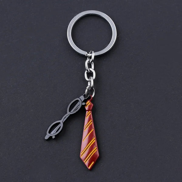 Harry Potter Tie & Glasses Keychain