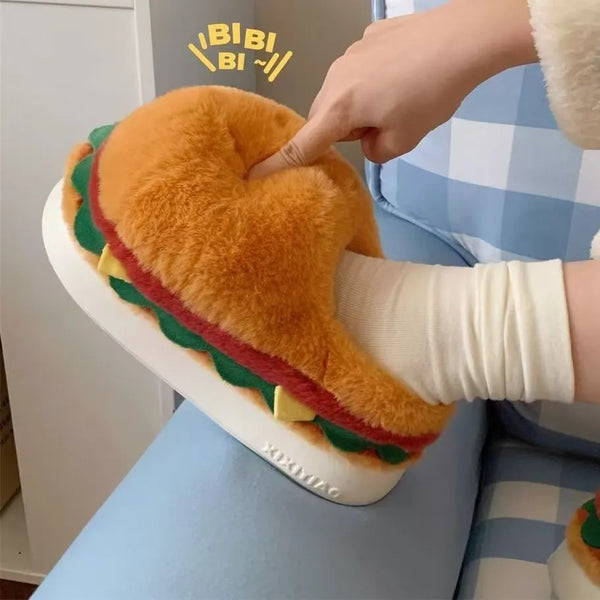 Soft Burger Indoor Sandals