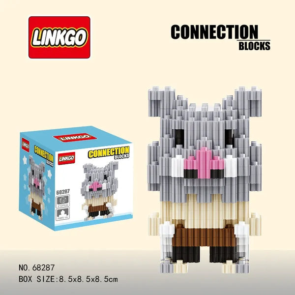 LinkGo Demon Slayer Micro Building Blocks