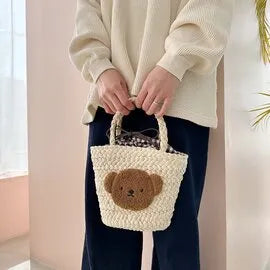 Miffy Meadow Woven Basket Bag