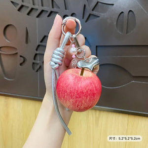 Hyper Realistic Apple Keychain