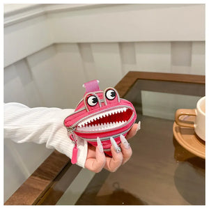 Chomp Monster Zip Coin Pouch