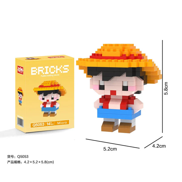 One Piece Micro Bricks Building Blocks