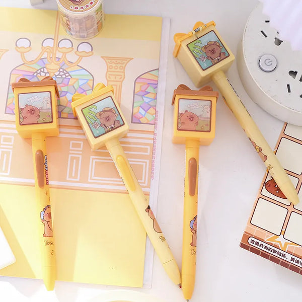 Pop-up Capybara Surprise Fidget Gel Pen